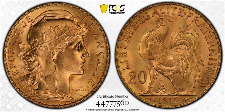 Cert 44777560 - Coin Image