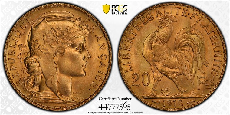 Cert 44777565 - Coin Image