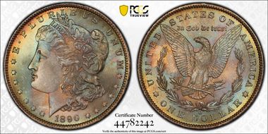 1890-O $1 MS66