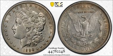 1886-S $1 XF40