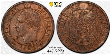 1853-BB 1C Gad-86 F-102 MS63BN