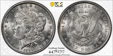 1889 $1 MS63