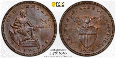 1920-S 1C MS64BN