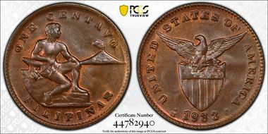 1933-M 1C Allen-2.30a RPD MS63BN