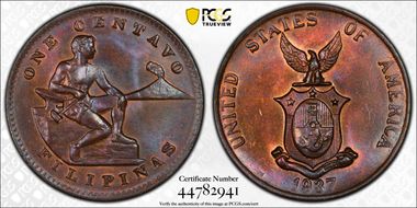 1937-M 1C MS64BN