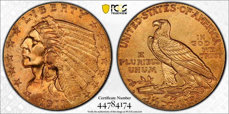 Cert 44784174 - Coin Image