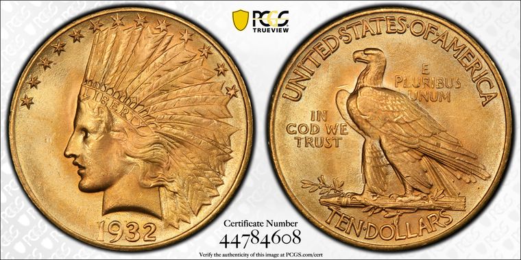 Cert 44784608 - Coin Image