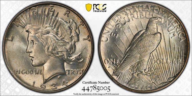 Cert 44785005 - Coin Image