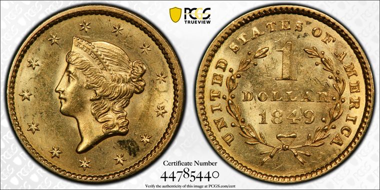 Cert 44785440 - Coin Image