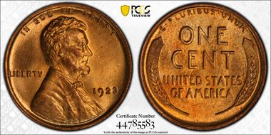 1923 1C MS66RD