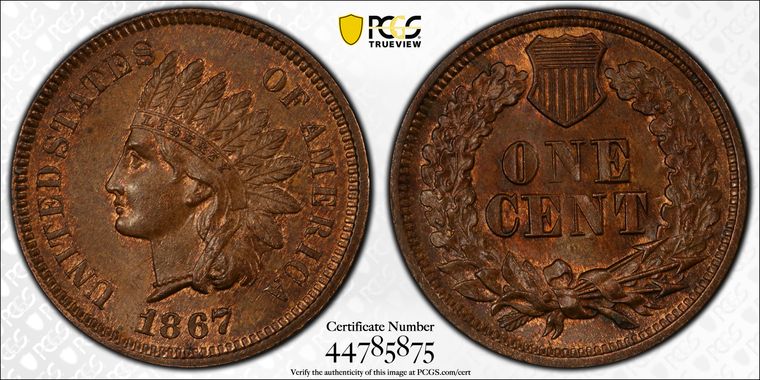 Cert 44785875 - Coin Image