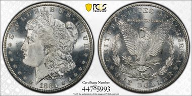 1881-S $1 MS66+