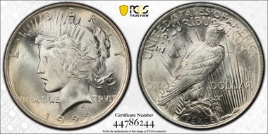 1922 $1 MS64