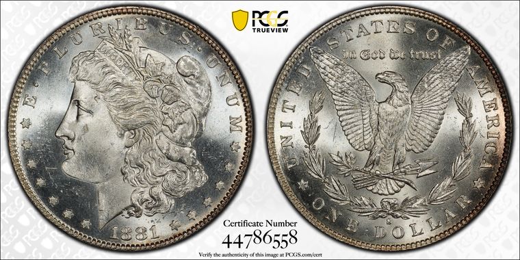 Cert 44786558 - Coin Image