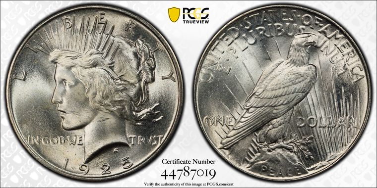 Cert 44787019 - Coin Image