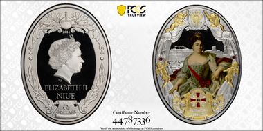 2014 $5 Catherine I PR69DCAM