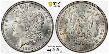 1888-O $1 MS66