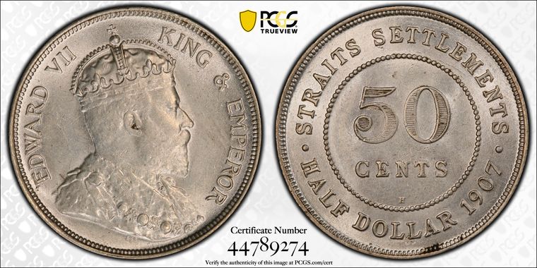 Cert 44789274 - Coin Image