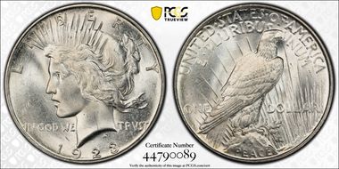 1923-D $1 MS64+