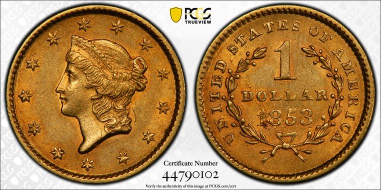 Cert 44790102 - Coin Image