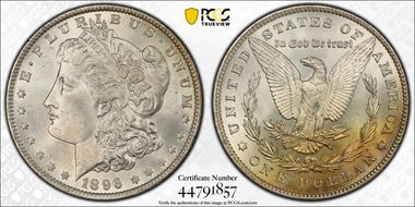 1896 $1 MS66