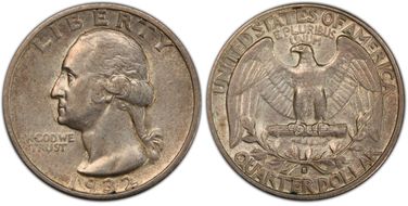 1932-S 25C XF45