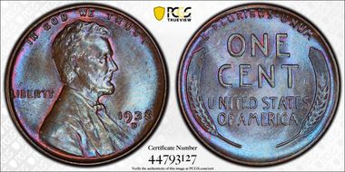 1938-D 1C MS64BN