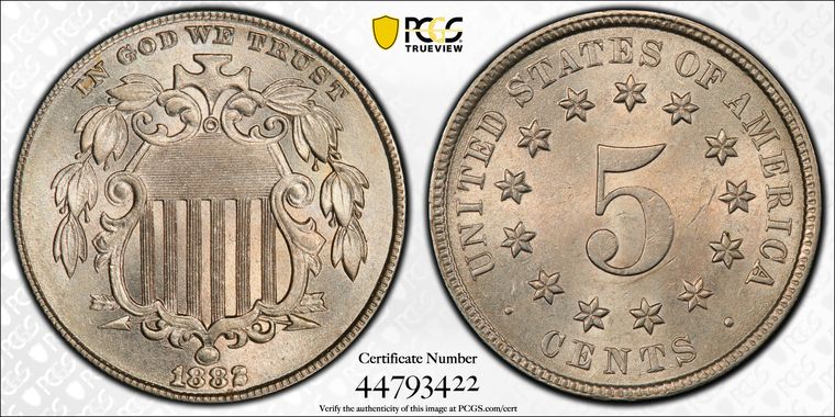 Cert 44793422 - Coin Image