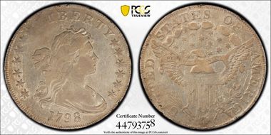 1798 $1 Large Eagle N1