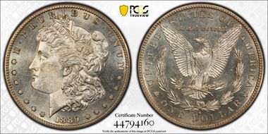 1889-S $1 MS62