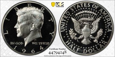 1964 50C Accented Hair PR69DCAM