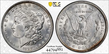 1889 $1 MS64