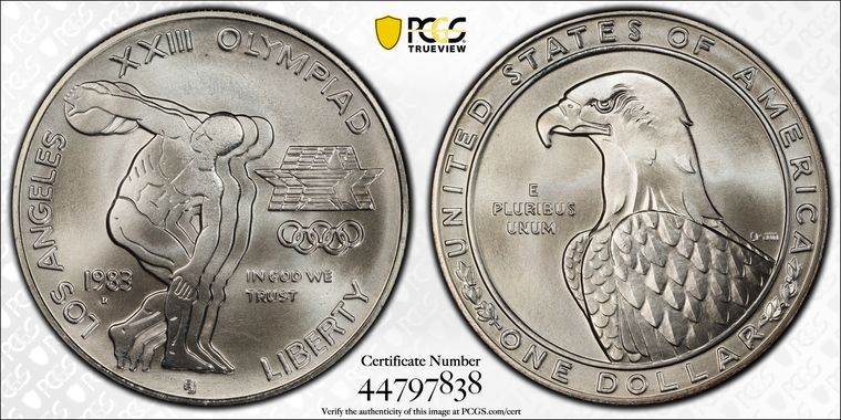 Cert 44797838 - Coin Image