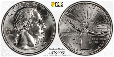 2022-D 25C Maya Angelou First Strike MS65