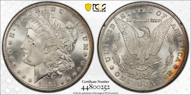 1881-CC $1 GSA Hoard MS63