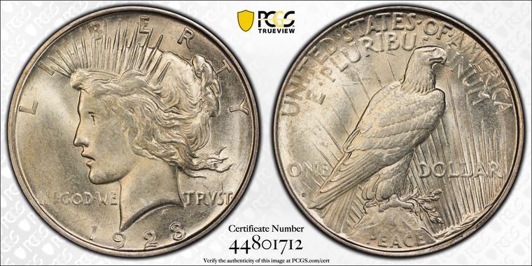 Cert 44801712 - Coin Image