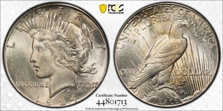 Cert 44801713 - Coin Image