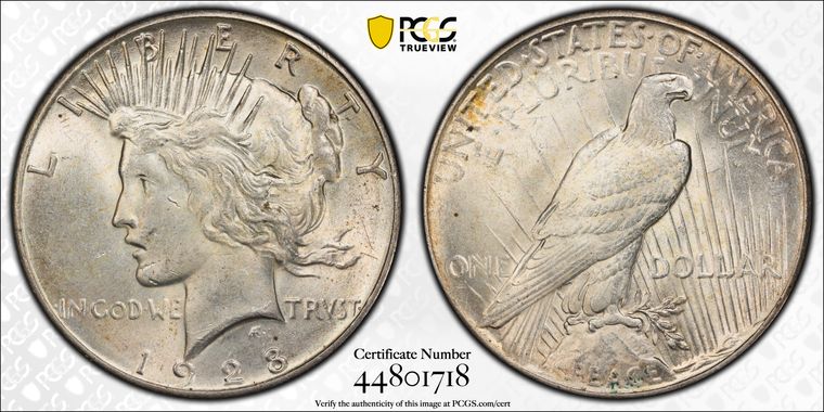 Cert 44801718 - Coin Image