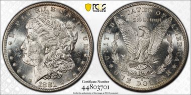 1881-S $1 MS61