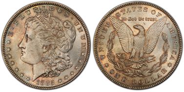 1885 $1 MS63