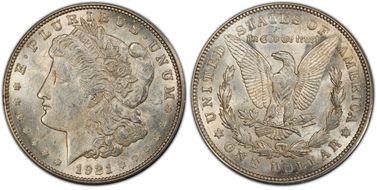 1921-D $1 MS63