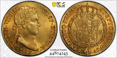 1824-M AJ 2 Esc Calico-1630 MS63