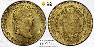 1814-C CJ/CI 2 Esc Calico-1584 MS63