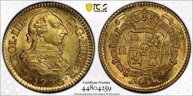 1775-M PJ 1/2 Esc Calico-1262 MS63