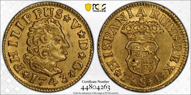1743-S PJ 1/2 Esc Calico-1646 MS63