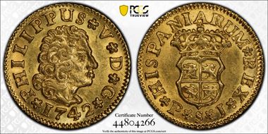 1742-S PJ 1/2 Esc Calico-1644 MS63