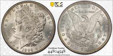 1896 $1 MS64