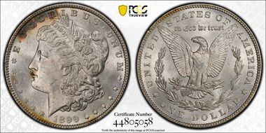 1899 $1 MS62