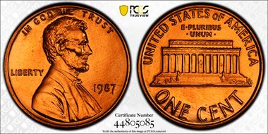 1987 1C MS66RD