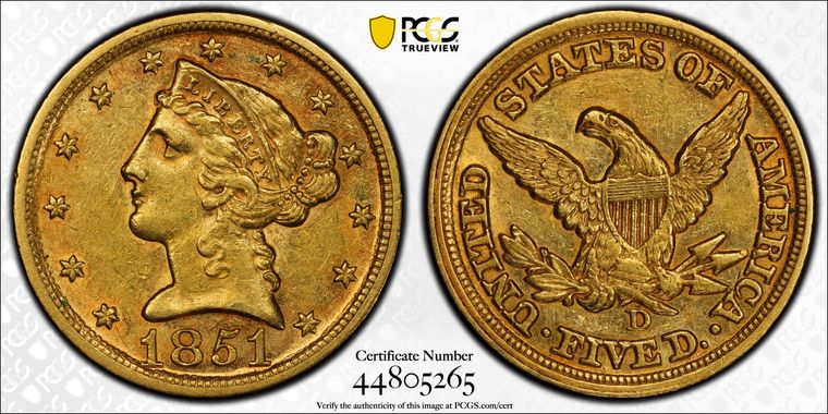 Cert 44805265 - Coin Image